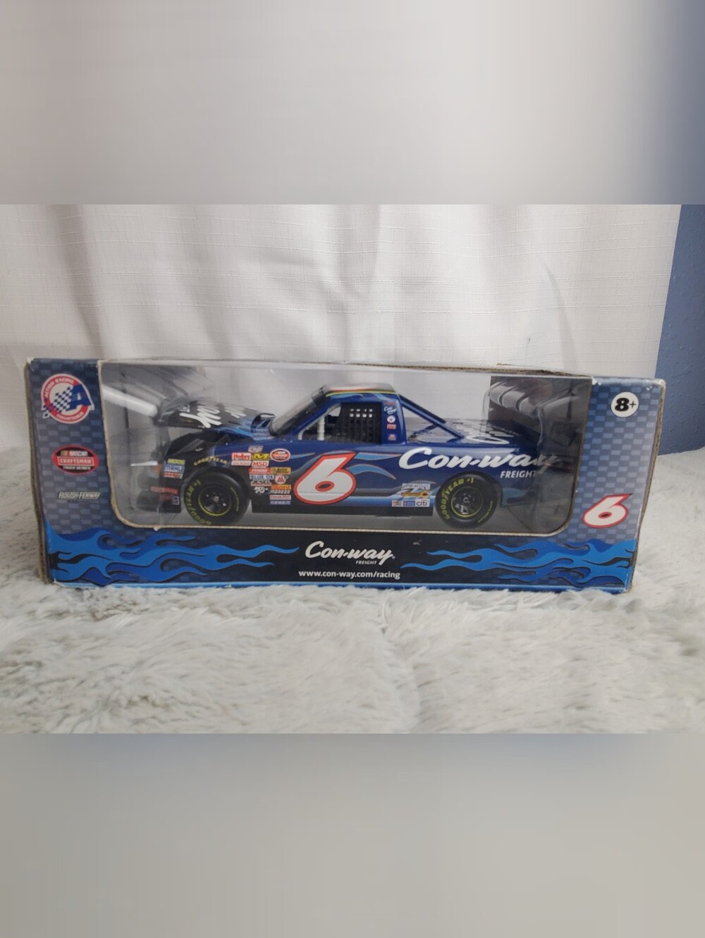 2008 Colin Braun Action 1:24 #6 Con-Way Ford F-150 Craftsman Supertruck Diecast